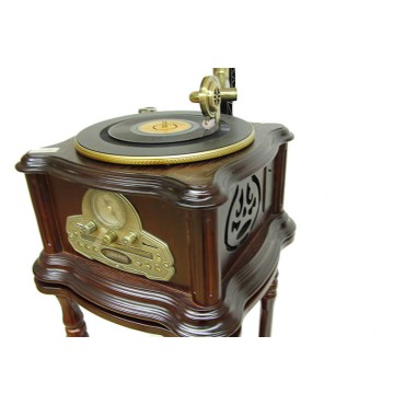 Nostaljik Standlı Gramofon