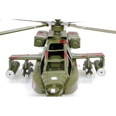 El Yapımı Metal Helikopter Maketi