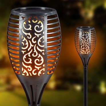 Alev Efektli Solar Bahçe Lambası Small