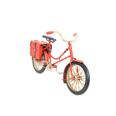 El Yapımı Çantalı Bisiklet Maketi