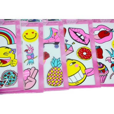 Karışık Sticker 12 Adet