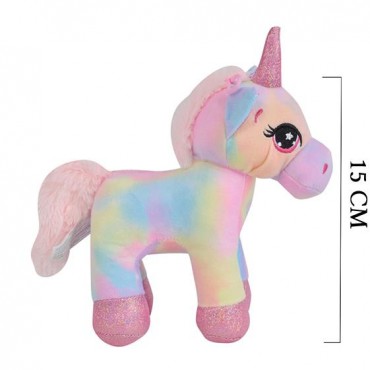 Peluş Unicorn Pony Oyuncak 15 cm 