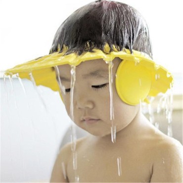 Bebek Banyo Şapkası Siperi Sarı
