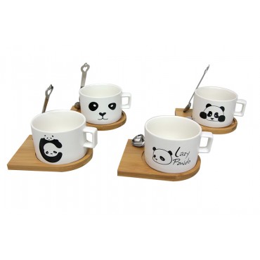 Mıknatıslı Panda Kupa Bardak