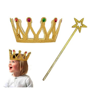 Prenses Tacı Seti Çocuk Boy 