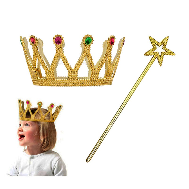 Prenses Tacı Seti Çocuk Boy 