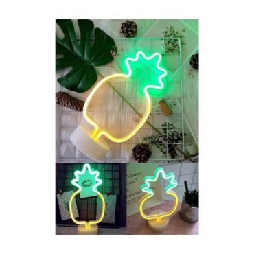 Ananas Neon Lamba