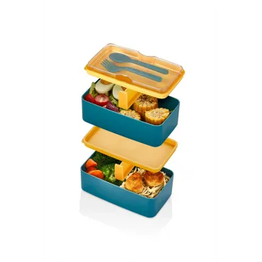 2 Katlı Yemek Kabı Seti