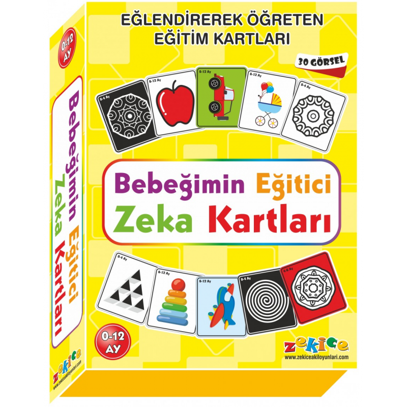 Bebeğimin İlk Eğitici Zeka Kartları