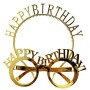 Happy Birthday Gözlük Ve Taç