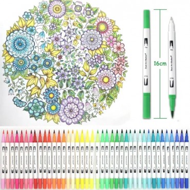 Dual Brush Pens (Çift Uçlu Fırça Kalem Seti) 