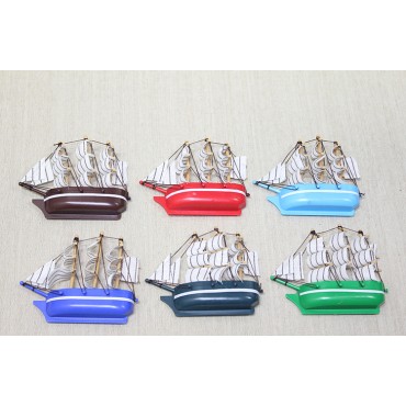 Plastik Gemi Magnet 