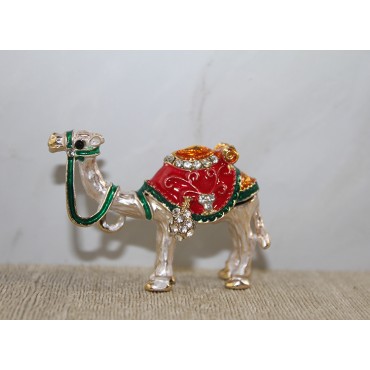 Swarovski Taşlı Minik Figür - Deve Model 2 