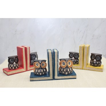 Ahşap Baykuş Kitap Tutucu 3Sutama-8
