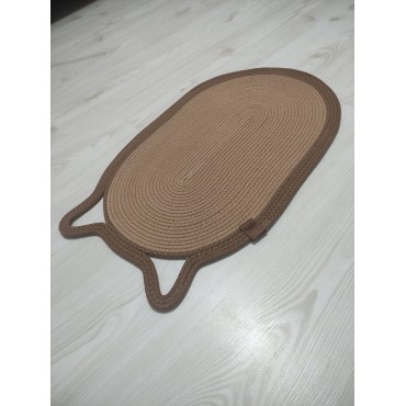 Mikopet Dekoratif Kedi Kulaklı Tırmalama Paspası 