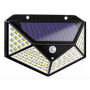 Solar Hareket Sensörlü Duvar Lambası 100 Led 