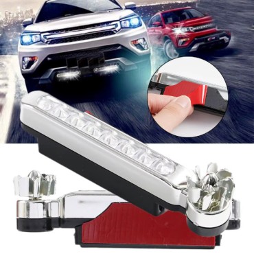 Led Çakar Lamba Seti Beyaz Renk Rüzgar Enerjili