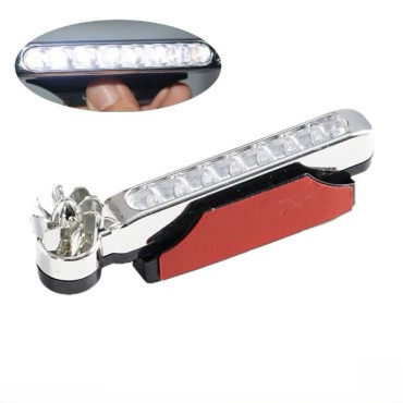 Led Çakar Lamba Seti Beyaz Renk Rüzgar Enerjili