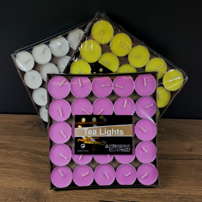 50'li Tealight Mum