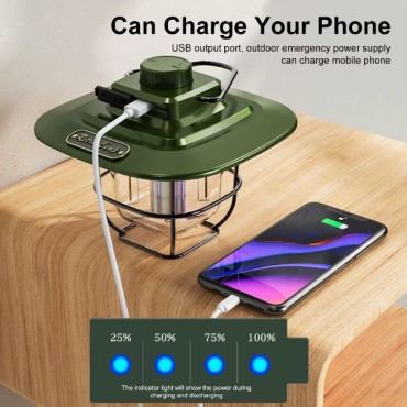 Şarjlı Powerbank Özellikli Işıldak 