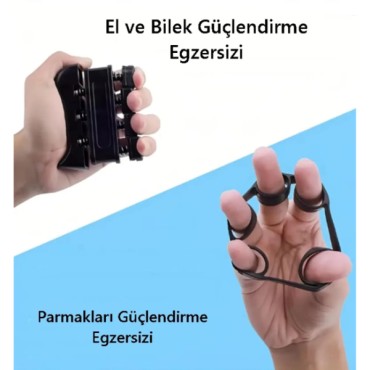 El Ve Parmak Güçlendirici Egzersiz Seti 