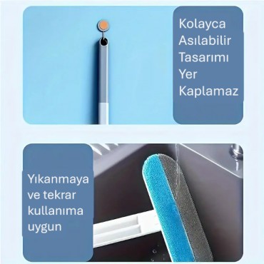 Uzun Saplı Evcil Hayvan Tüy Temizleme Fırçası 