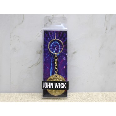 Metal John Wick Anahtarlık 