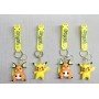 Pikachu Raichu Silikon Anahtarlık 