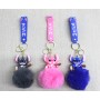 Ponponlu Stitch Anahtarlık 