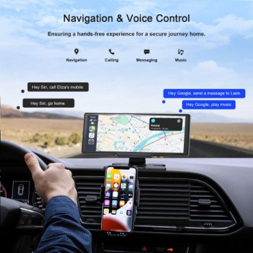 Çift Lens Kameralı Apple Ve Android CarPlay 