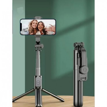 Kablosuz Uzaktan Kumandalı Tripod Selfie Çubuğu 