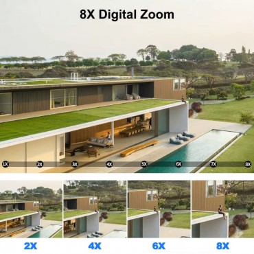 3 Lens Wi-Fi Güvenlik Kamerası 