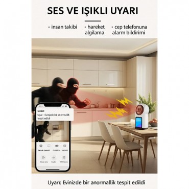 Akıllı Ev Kamerası 2.4 GHz