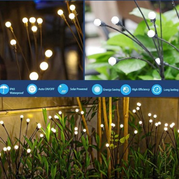 8 Ledli Solar Ateş Böceği Çiçek Lamba 