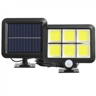 Güneş Enerjisi Panelli 6 LED Bahçe Aydınlatma 
