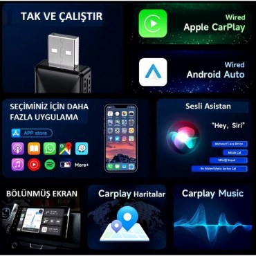 MPIA CP-2 Android Car Play Adaptör