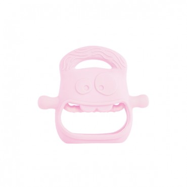 Pembe Bebek Silikon Diş Kaşıyıcı  