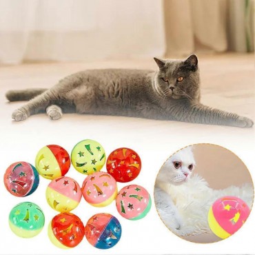 4'lü Çıngıraklı Top Kedi Oyuncağı