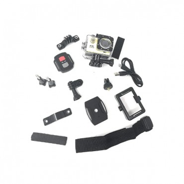 Kumandalı 4K Wi-Fi Aksiyon Kamerası 