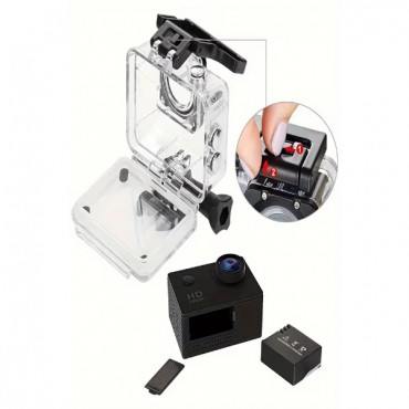 Kumandalı 4K Wi-Fi Aksiyon Kamerası 