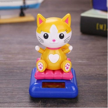 Güneş Enerjili Solar Sallanan Kedi Güneş Enerjili Solar Sallanan Kedi