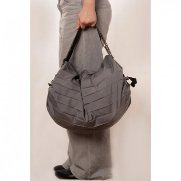Gri Katlanabilir Seyahat Çantası