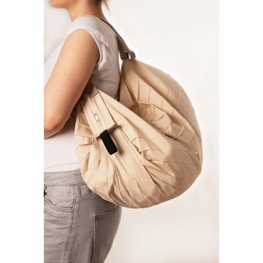 Krem Rengi Katlanabilir Seyahat Çantası