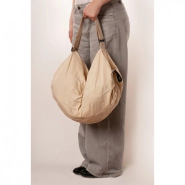 Krem Rengi Katlanabilir Seyahat Çantası