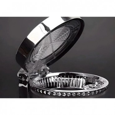 Araç İçi Oto Kokusuz Küllük RGB Işıklı Kapaklı