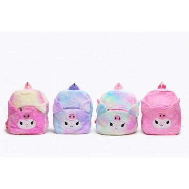 Sevimli Peluş Kuromi Sırt Çantası 