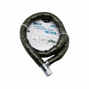 Motor Bisiklet Kilidi 22 mm x 100 cm