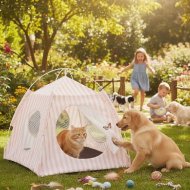 Evcil Hayvan Katlanabilir Oyun Çadırı
