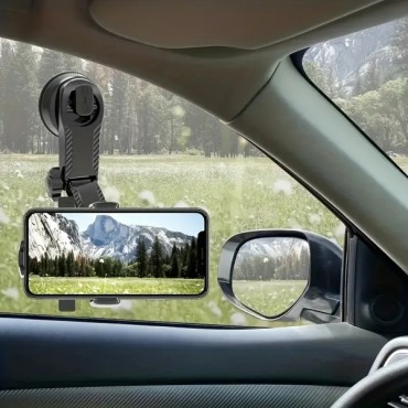 360 Derece Dönebilen Vakumlu Araç Telefon Tutucu 