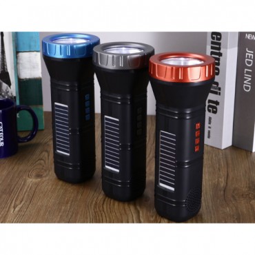 Güneş Enerjili Bluetooth Radyo Özellikli Kamp El Feneri 